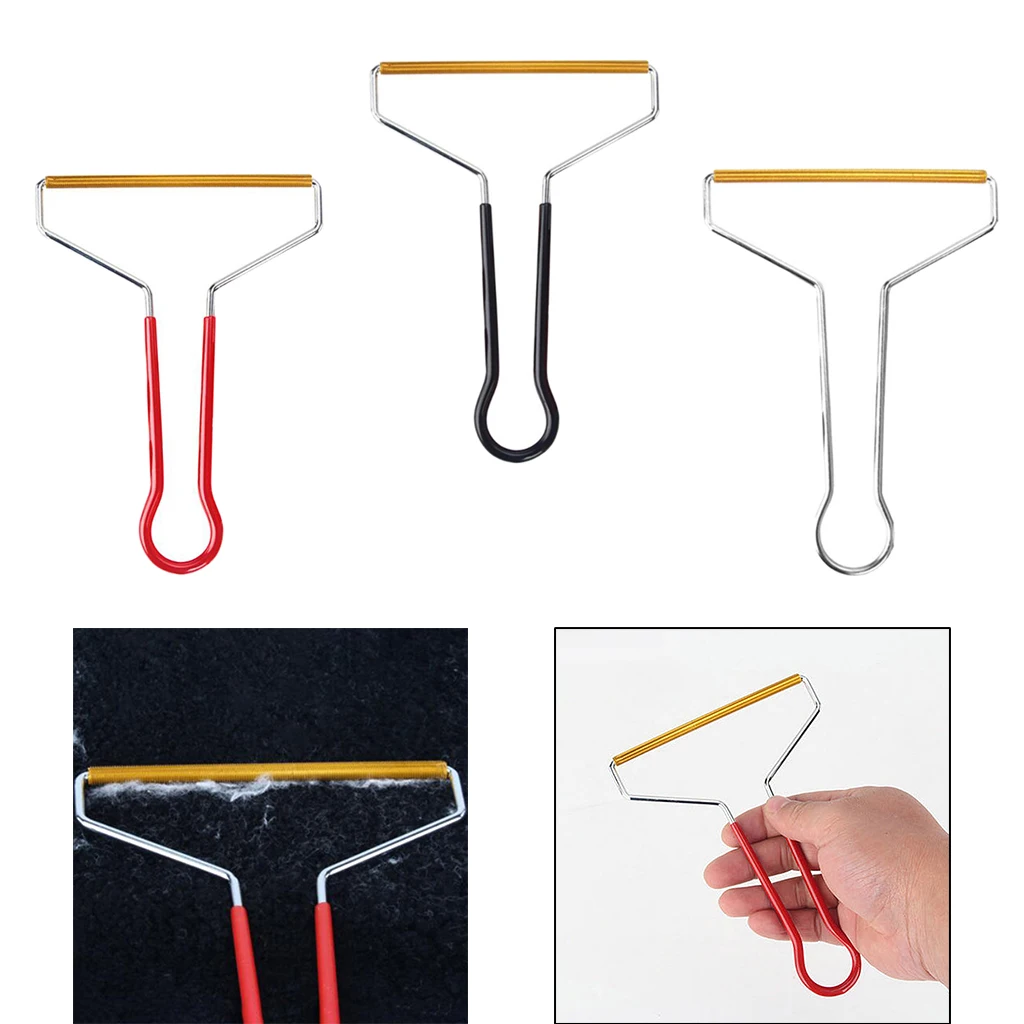 

Portable Lint Remover Pet Fur Fabric Clothes Fuzz Shaver Manual Roller