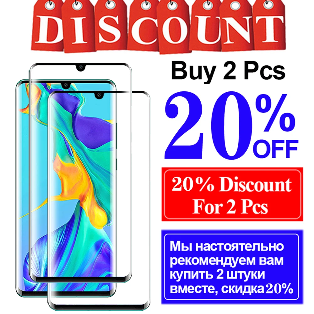 P30 pro стекло для huawei p30pro закаленное huwai p 30 play 30pro полное покрытие huwei huawei p30pro Броня 3D выздоровленный экранный протектор
