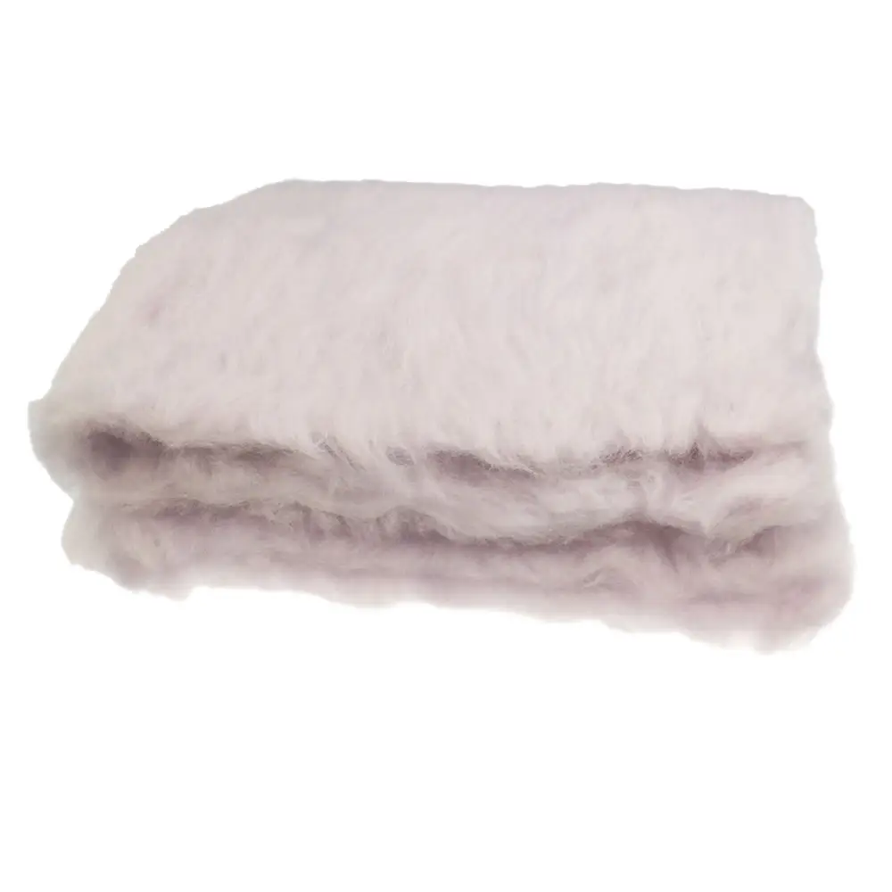 Light purple DJ пушистые шерсть Одеяло новорожденных Подставки для фотографий корзина шерстяной наполнитель выдавливатель для пищевых продуктов с подстилка-подушка облако Слои 50x40 см - Цвет: Light purple
