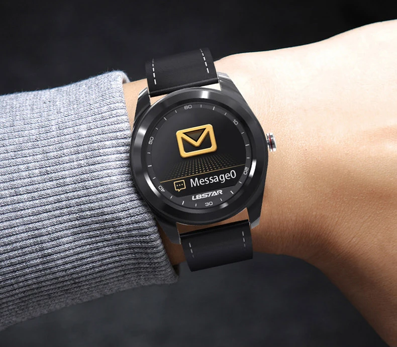 B6 Smart Fitness Watch ECG PPG HRV Heart Rate Blood Pressure Sleep Monitor Health Tracker Sport Bussiness IP68 Shake Control