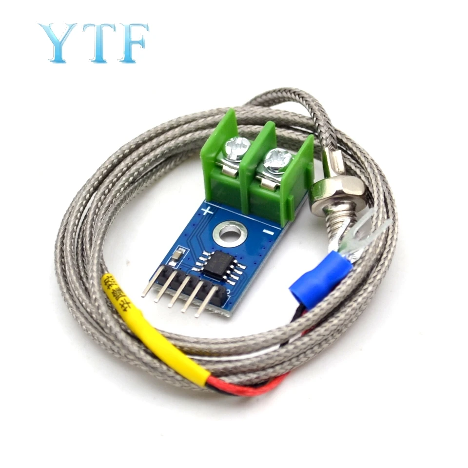 Модуль MAX6675 + Датчик термопары типа K для|Аксессуары для демонстрационных стендов|