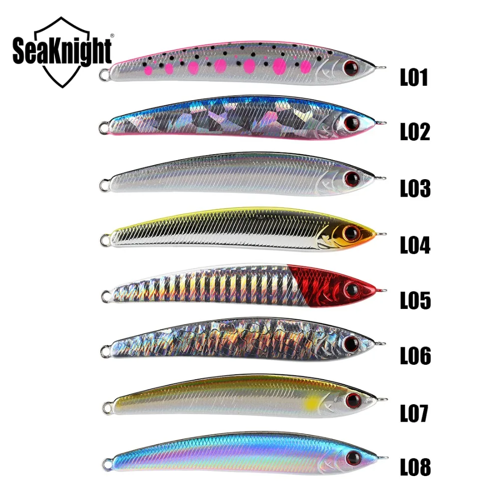 SeaKnight 8 шт. SK052 Тонущая приманка для рыбалки карандаш 13 5 г см в виде гольяна с