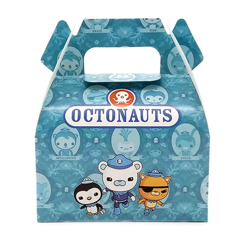 8 шт./лот коробка конфет торт подарок для детей Octonauts тема вечерние украшения