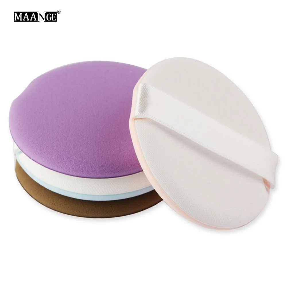 MAANGE 4 шт./упак. спонж для макияжа косметическая пудра основы контура лица Гладкие