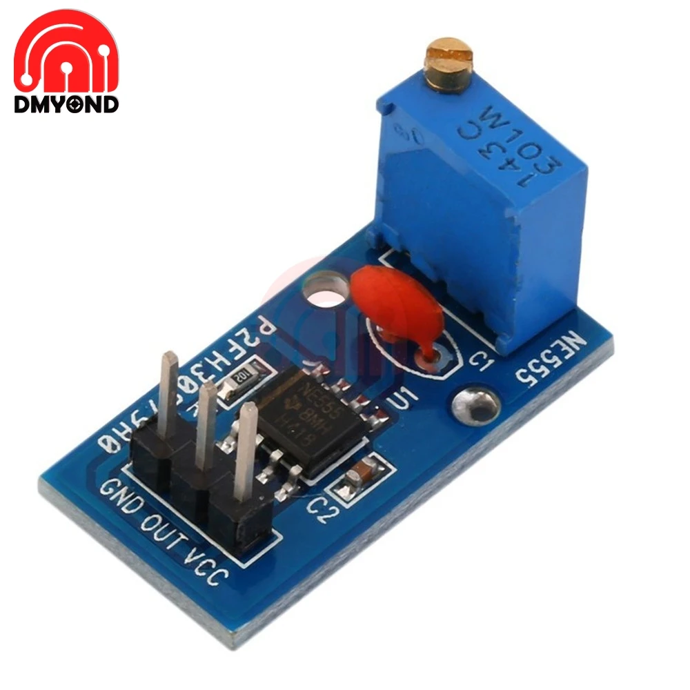5V 12V DC 2K 25KHz NE555 Одноканальный выход Регулируемое сопротивление частота