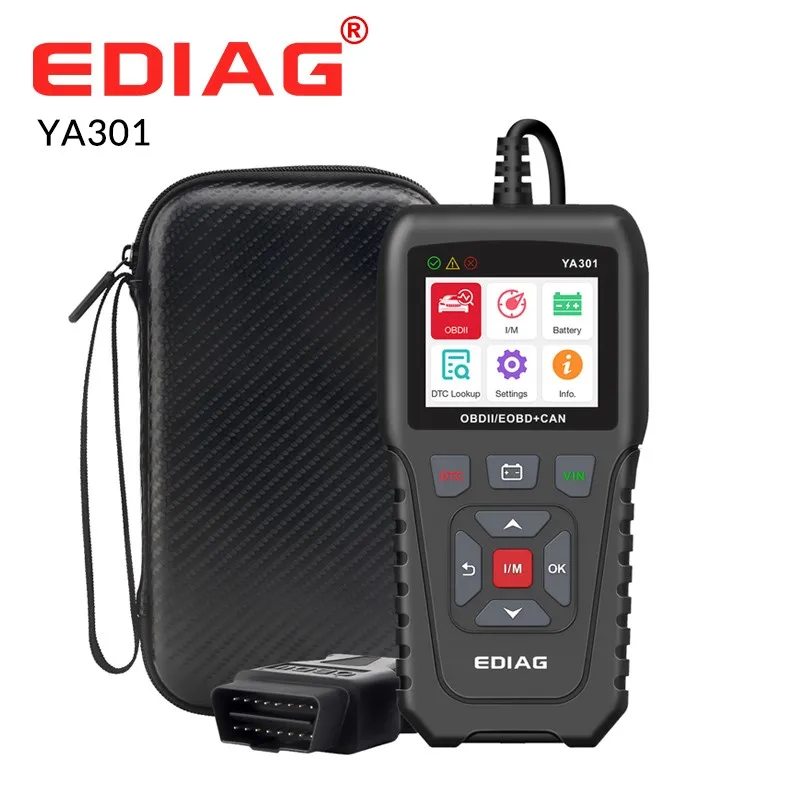 Сканер EDIAG YA301 считыватель кодов OBD2 YA-301 инструмент для сканера OBDII полная Проверка