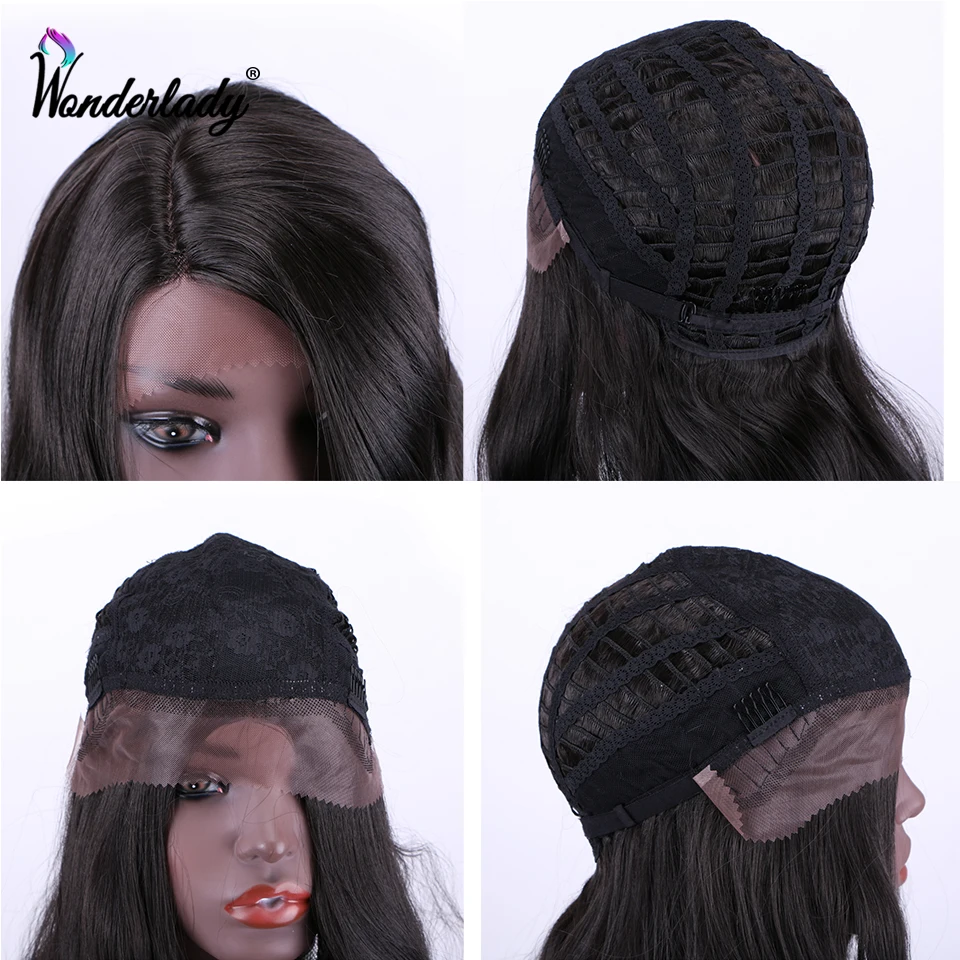 Синтетический кружевной передний парик WonderLady 20 дюймов #2 парики с эффектом омбре