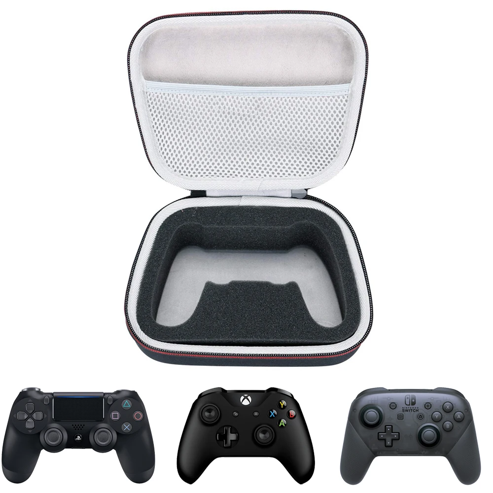 Сумка для планшета eva дорожная переносная сумка для Xbox One s/PS4/Switch Pro контроллер с сетчатым карманом подходит для штепсельной вилки