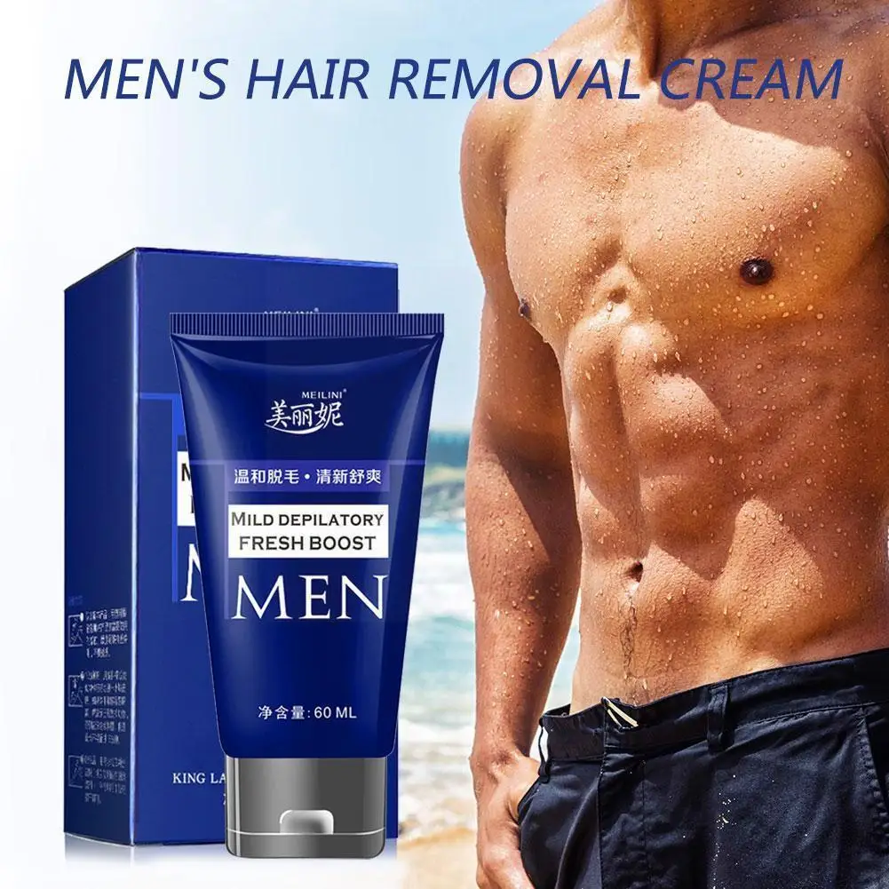 

60ML Mild Depilatory Cream Painless Hair Removal Cream Hair Hair Private Armpit Women Body Arm Remover Part Leg For Men Rem K0F0
