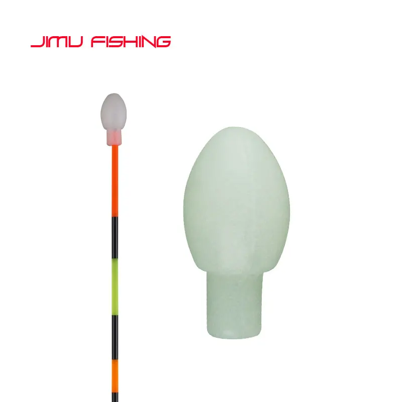 

Drift Tails Visible Signal Beans Soft Plastic Beans Fishing Floats Tails Transparent Rubber Beans for Fresh Water Fishing Tools
