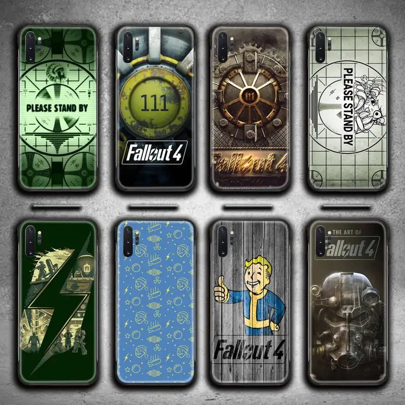 Чехол для телефона Fallout 4 Video Games Samsung Galaxy Note20 ultra 7 8 9 10 Plus lite M51 M21 M31S J8 2018 Prime|Бамперы| |