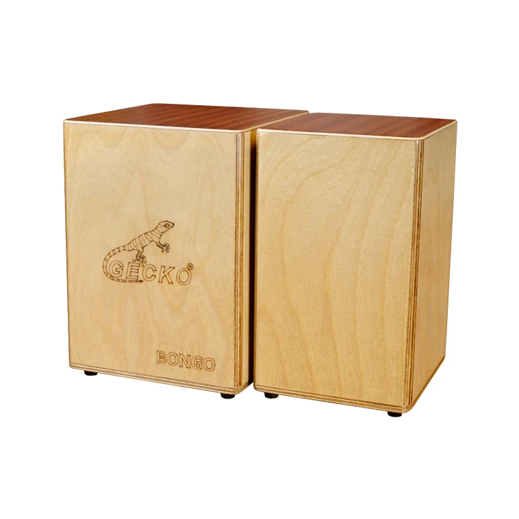 Высококачественный барабан Gecko Cajon корпус из массива красного дерева музыкальный