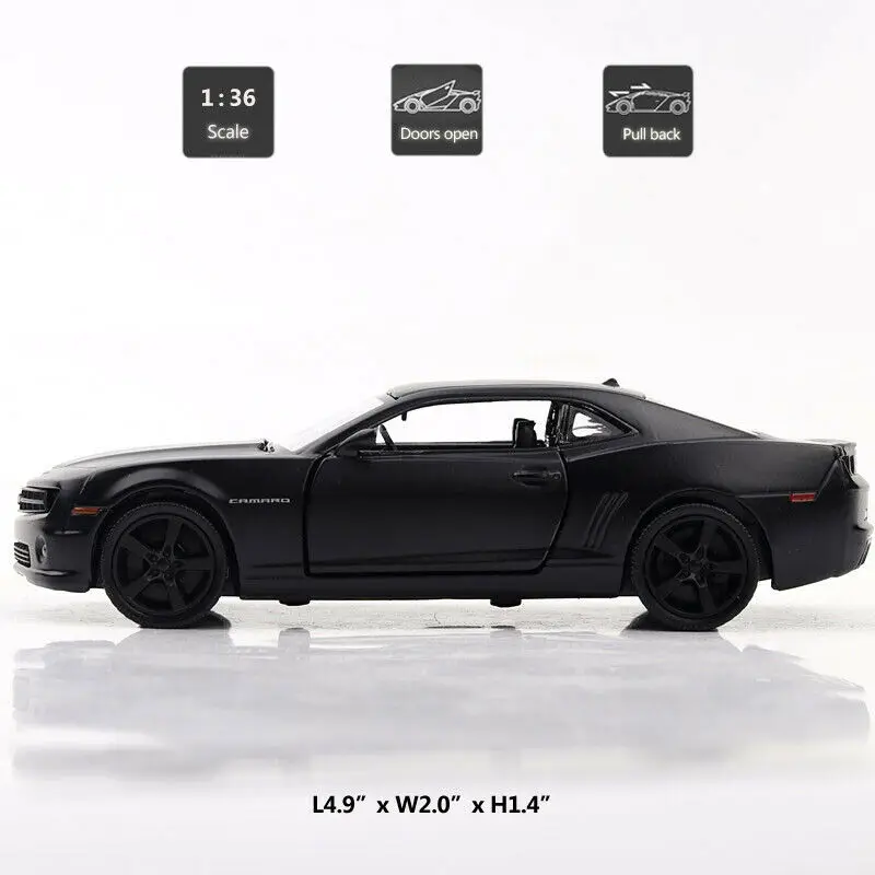 HOMMAT 1/36 Chevrolet Camaro спортивный автомобиль из металлического сплава модель