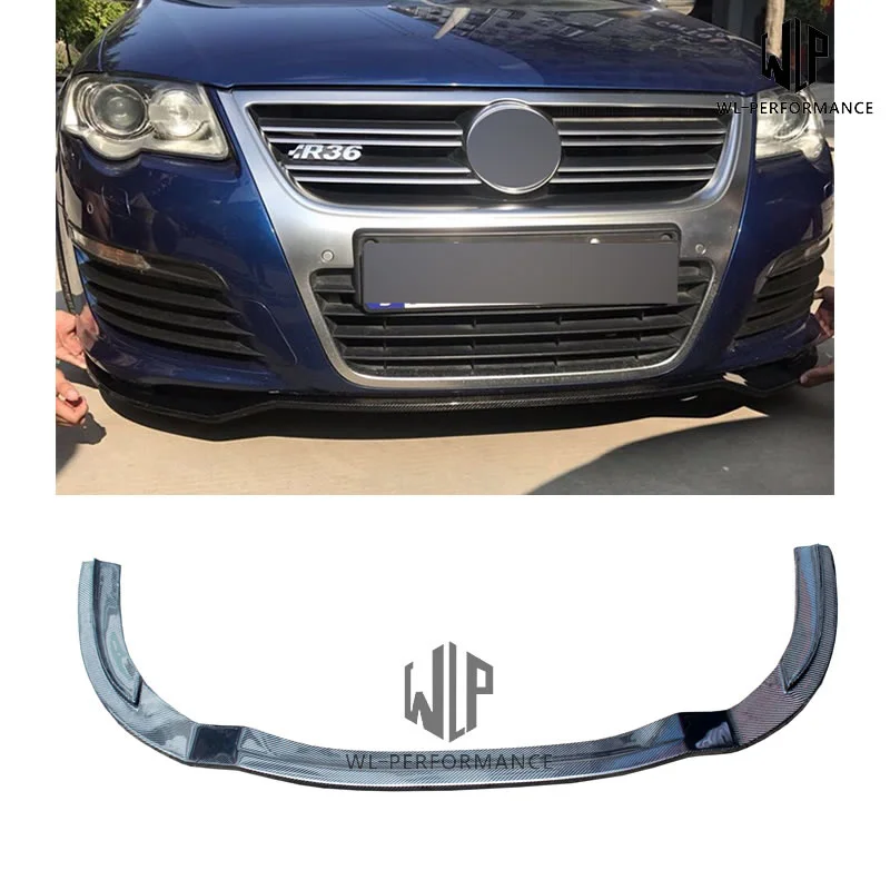 

R36 High Quality Carbon Fiber Racing Front Bumper Lip Spoiler Car Styling Fit for Volkswagen R36 Car Body Kit 2010-2015