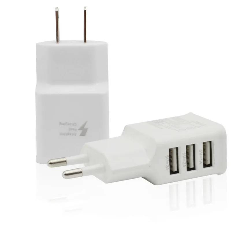 Сетевое зарядное устройство 2 А Micro USB 3 а с вилкой для ЕС и США|Зарядные устройства