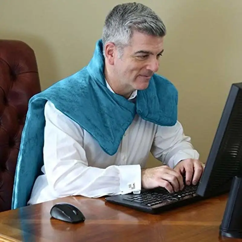 Фланелевая Подушечка для снятия симптомов боли в мышцах и плечах|Электрические