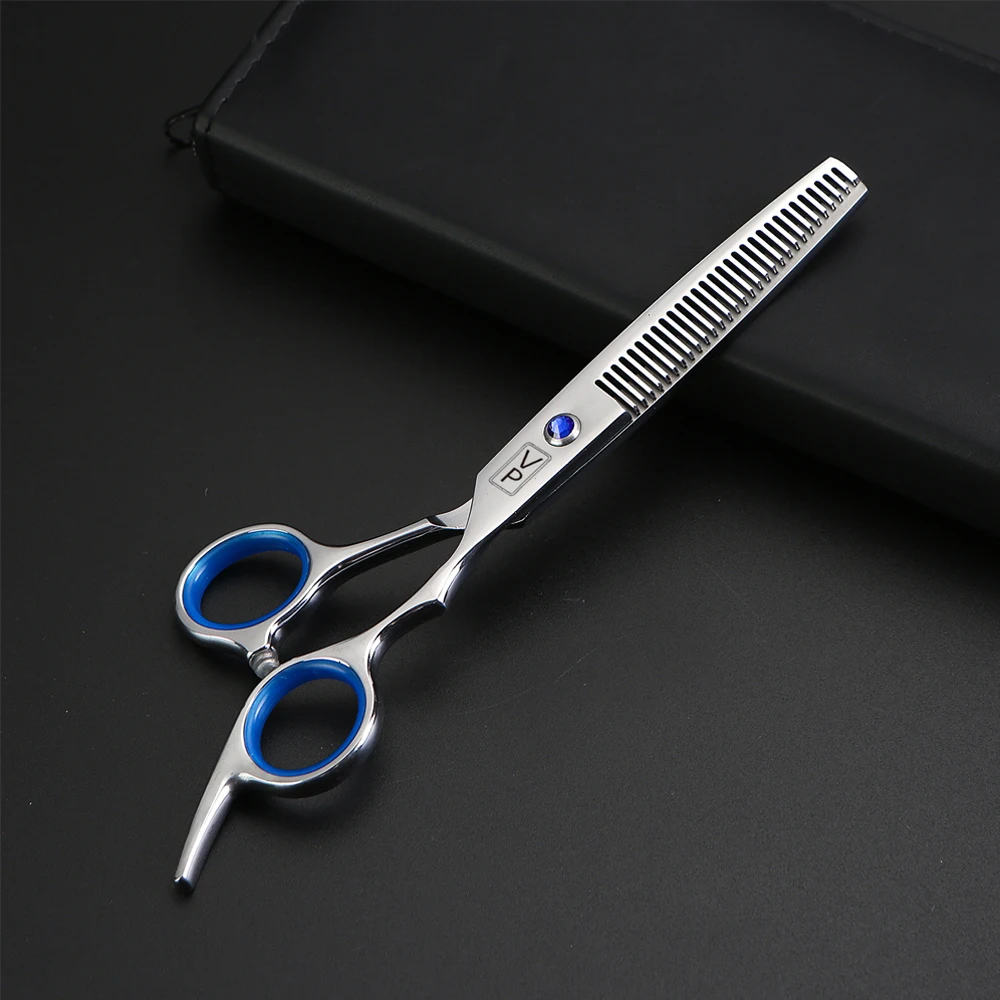 6 0 ножницы для волос Профессиональные Парикмахерские стрижки Истончение 440C