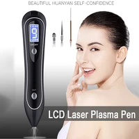 lcd electric laser plasma pen mole freckle dark spot remover skin care point pen skin wart tag tattoo removal tool beauty sweep