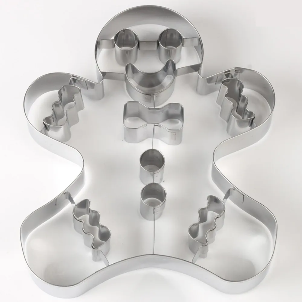 Кухонные инструменты для выпечки стерео Пряничный человечек форма печенья из