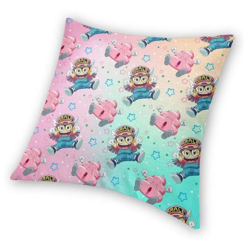 Наволочка для подушки Arale Norimaki And Poo 45x45 см домашний декор 3D печать с надписью Dr Slump