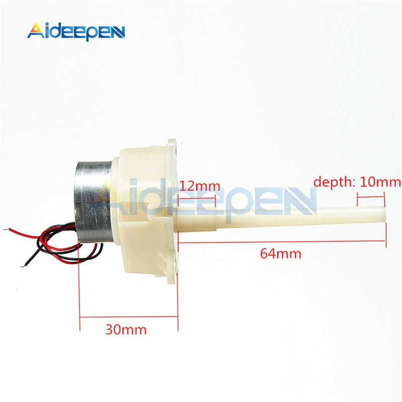 DC 6 V-12 V микро мотор постоянного тока червячный редуктор мотор 8-16 RPM длинный вал турбины медленное снижение шестерни для электронной игрушки хобби мотор