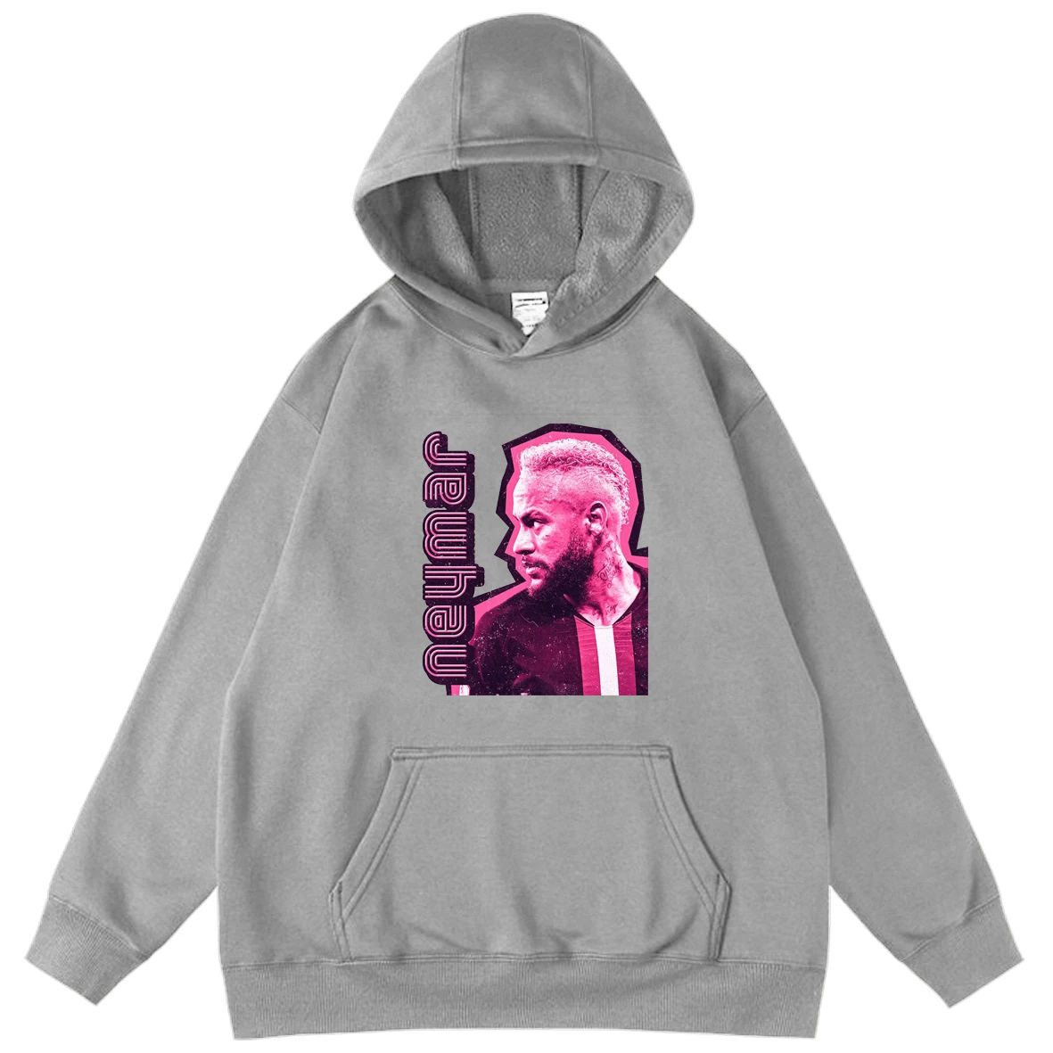 

Neymar Fleece Cool Outerwear Hooded Sweatshirt Teen Boy Aesthetic Long Sleeve Pullover Harajuku Student Hoodies Winter Clothes
