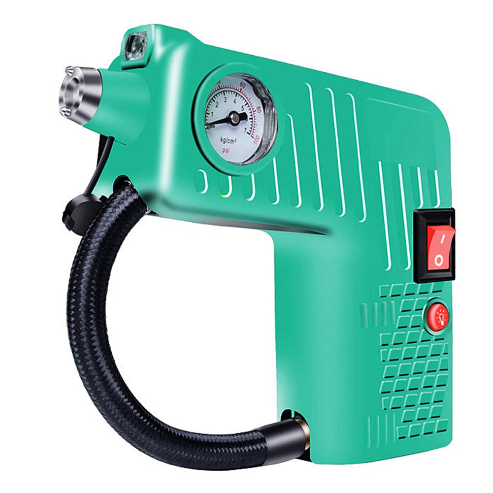 

Portable Car Air Compressor Electric 12V 100W Auto Car Bike Tire Inflator Pump For Car Motorcycle Tire Pump Dropshipping CSV