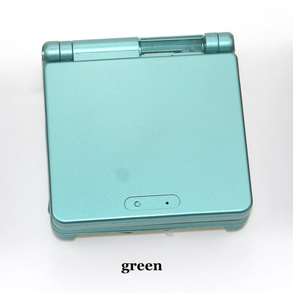 green Полная замена корпуса для nintendo Gameboy Advance SP для GBA SP чехол для игровой консоли - Цвет: green