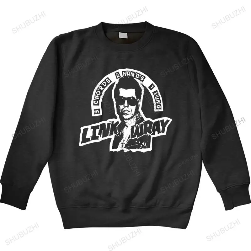 

new cotton autumn spring sweatshirt Link Wray Rumble Rock Roll Guitar Legend Rumble 1950 unisex crew neck hoody fashion hoodie