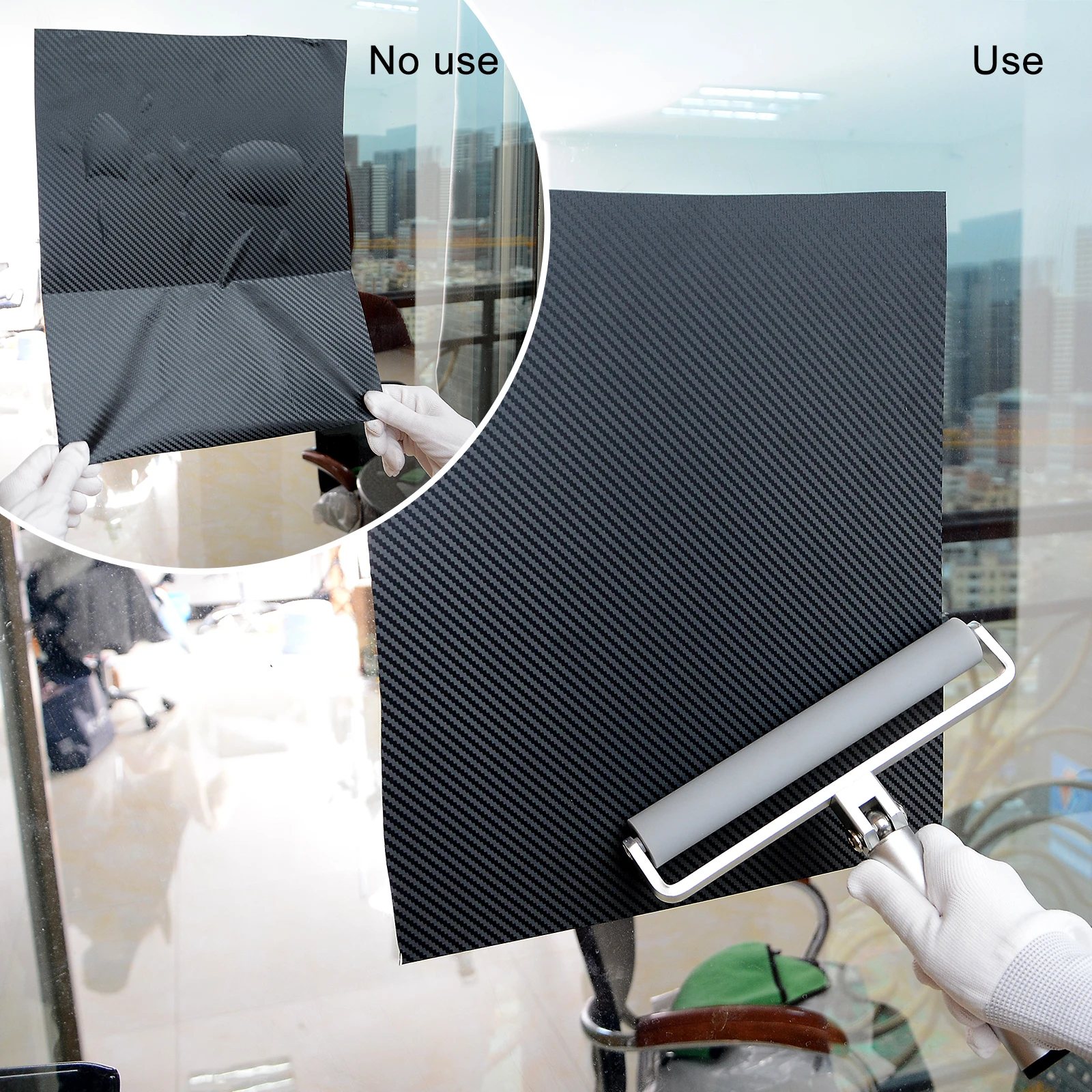 EHDIS углеродная пленка валик для обертывания резиновый силиконовый скребок