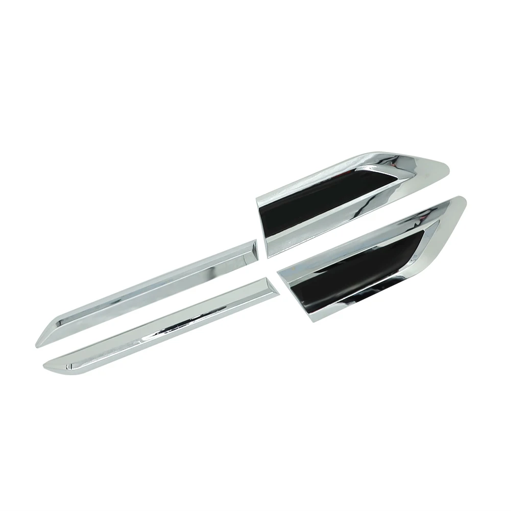 

4 Motion Auto Parts Exterio Stickers Car Side Wing Fender Emblem Trim Logo Letters For VW Tiguan MK2 Accessories