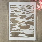 Трафареты для самостоятельной расслойки стен А4, 29 см, айсберг, раскраска для скрапбукинга, тиснильный альбом, декоративный шаблон