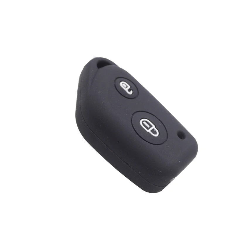 Cocolockey силиконовый чехол для автомобильных ключей для peugeot 106 205 206 306 405 406 для Citroen Berlingo Xsara Picasso Saxo 2 кнопки