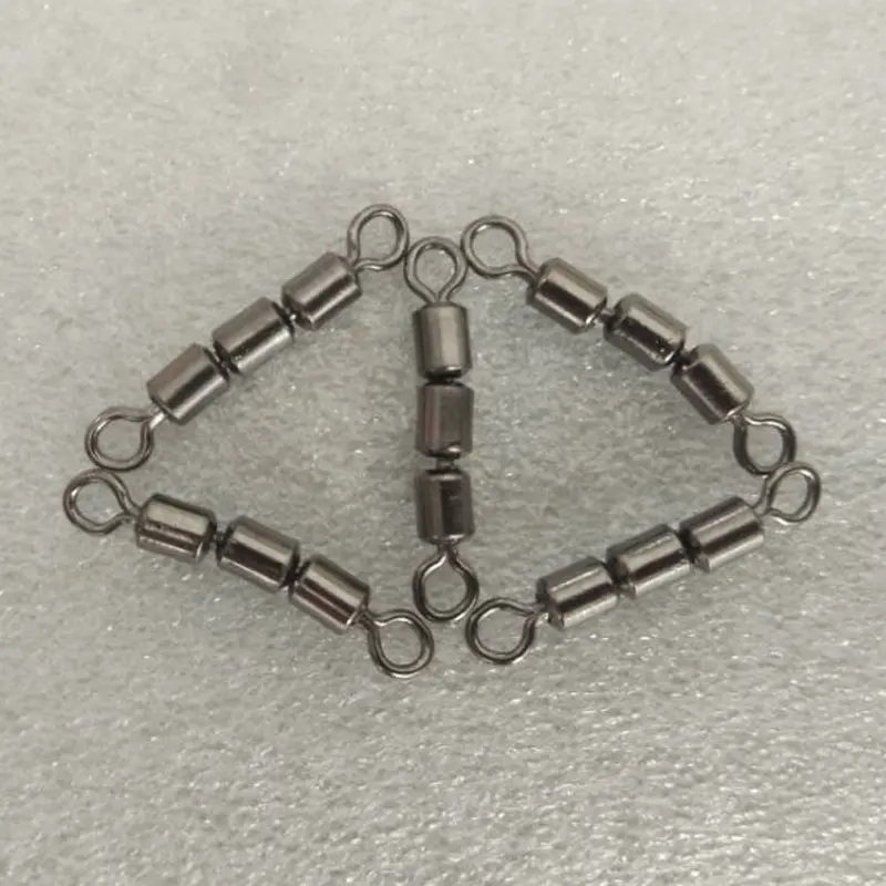 10 шт./пакет высокоскоростные медные оснастки Вертлюги тройные вращающиеся 3