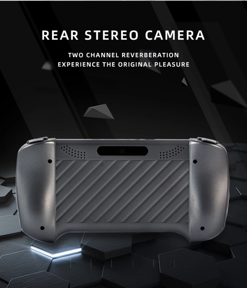 X19s портативная игровая консоль 5 1 дюйма с двойным захватом аркадная King Of Fighter