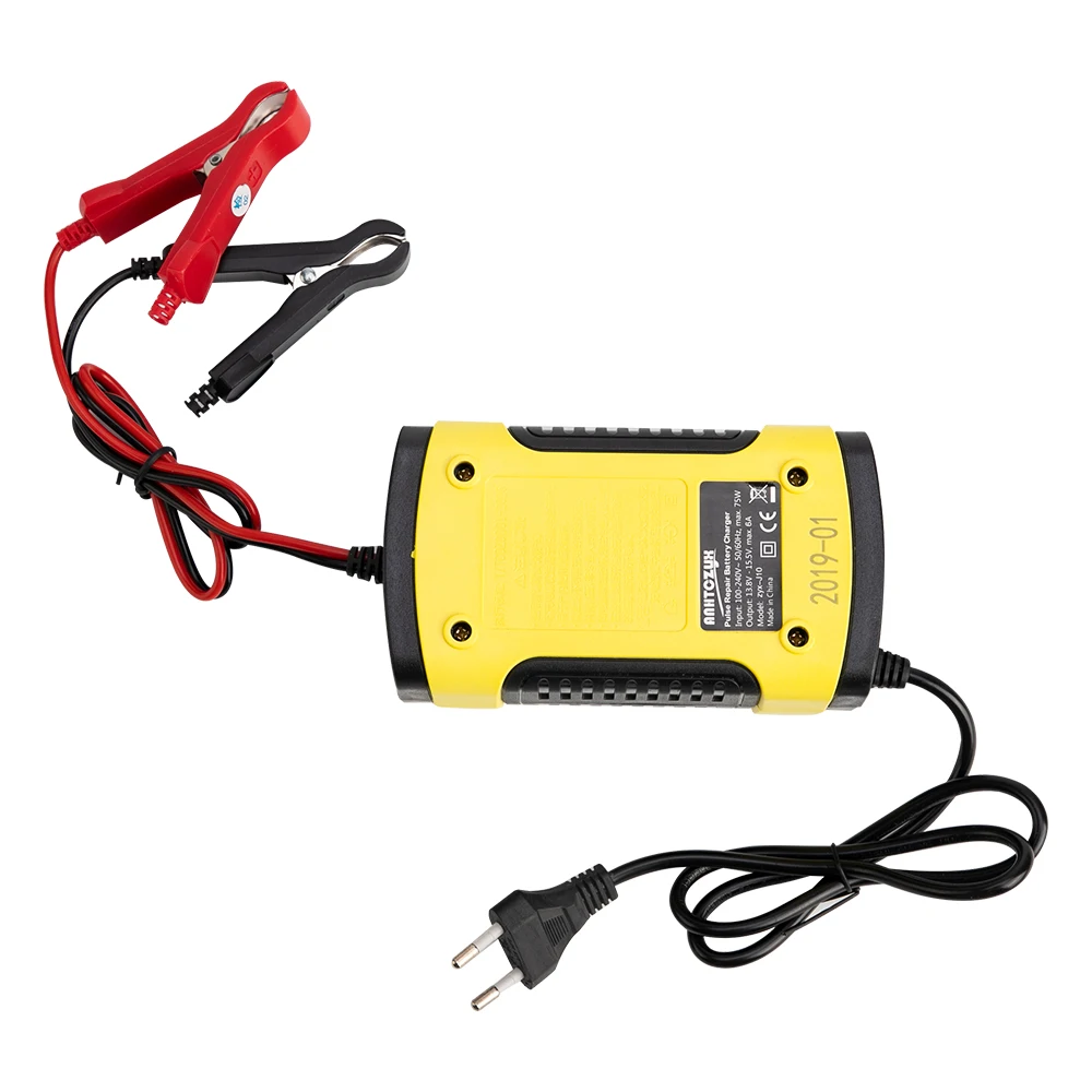 Полностью автоматическое автомобильное зарядное устройство для аккумуляторов 12