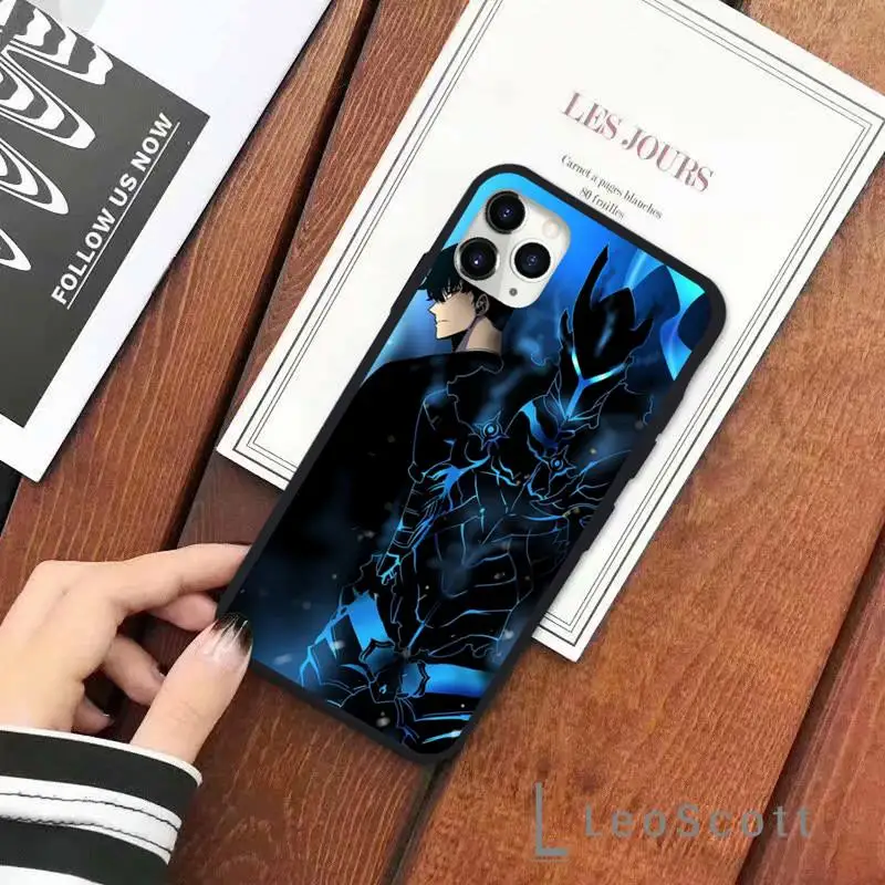 

Anime igris solo leveling horror cartoon Phone Case for iPhone 11 12 pro XS MAX 8 7 6 6S Plus X 5S SE 2020 XR