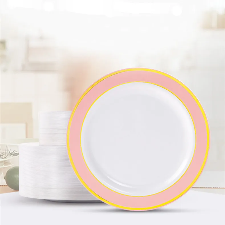 Одноразовые пластиковые блюда из пищевого пластика в новом стиле как горячие так