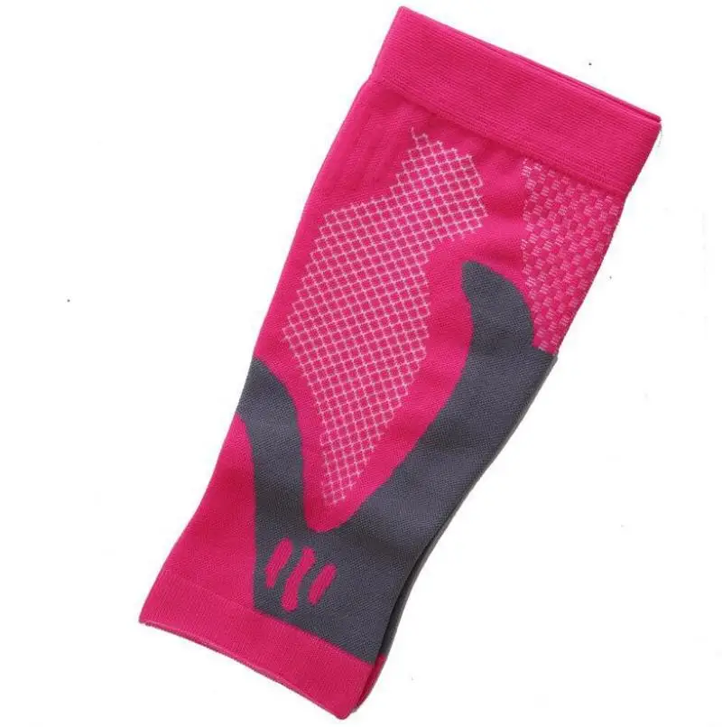 6 Пары/компл. эластичные гетры для бега футбола велоспорта компрессионное