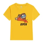 Футболка Влад А4 СЕРЁГА, Детские футболки из 100% хлопка мерч А4 с принтом СЕРЁГА, повседневный комплект одежды для всей семьи, Модные топы для мальчиков и девочек