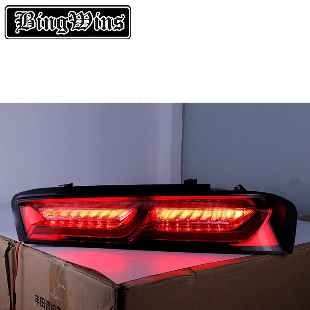 

Car style For 16-19 Chevrolet Camaro tail lamp assembly refitted LED driving lamp streamer turn lamp blackening