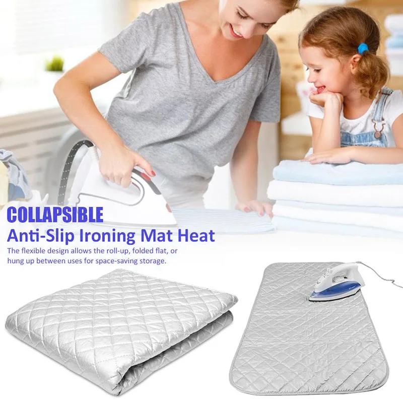 

Ironing Mat Washer Dryer Cover Board Thicken Isolate Heat Pad Cover Laundry Pad Heat Resistant Blanket for Washer Dryer Table
