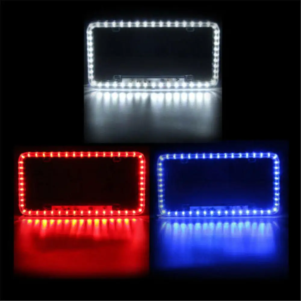 

Universal 12V White 54 LED Light Car Front Rear Number License
