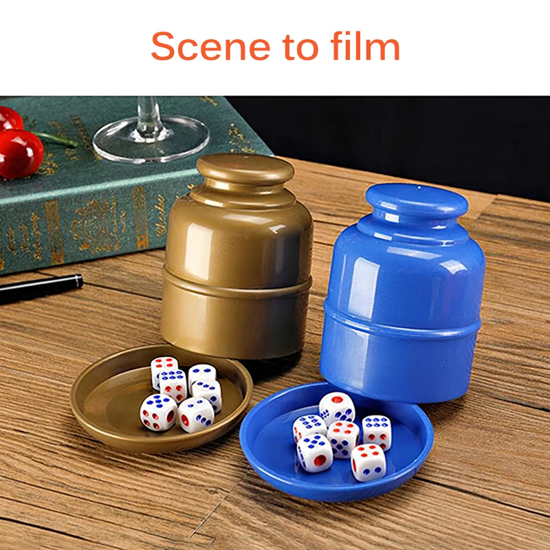 

Питьевая вода кубик для настольной игры загруженных кости набор игральные кости бокс чашки 1 чашка для игры в кости набор с 5 кости игра в кос...