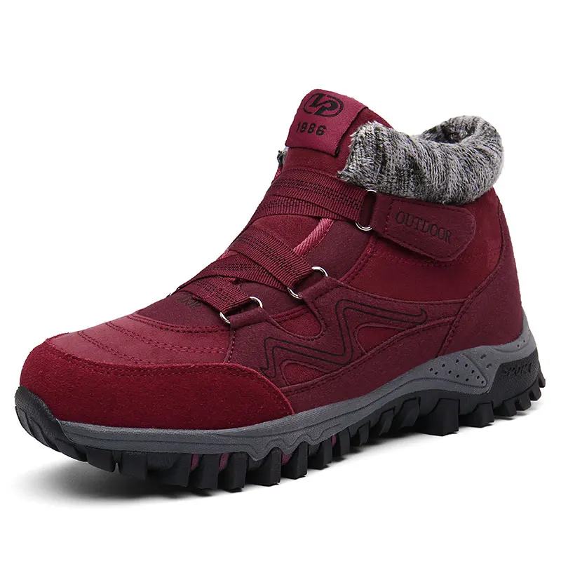 woman snow boots 2020 winter warm plush women shoes waterproof casual fahsion ankle ladies plus size 35-42 | Обувь