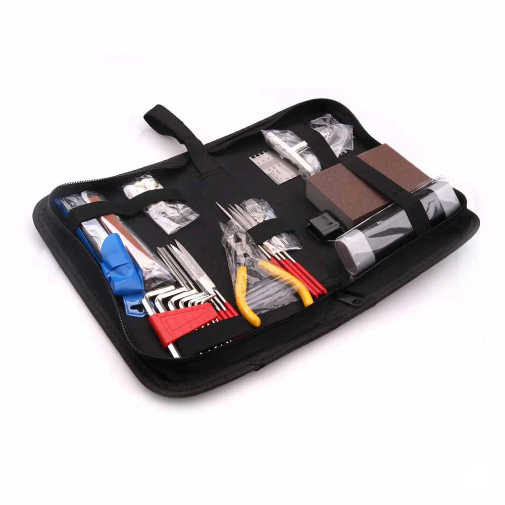 

Quality Guitar Repairing Tool Set Electric Bass Maintenance Kit Guitars Caring Tools Set