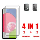 Полностью клеящееся закаленное стекло для Samsung Galaxy A52s 5G, Защитное стекло для экрана Samsun A52s, защитная пленка для объектива Samsug A52