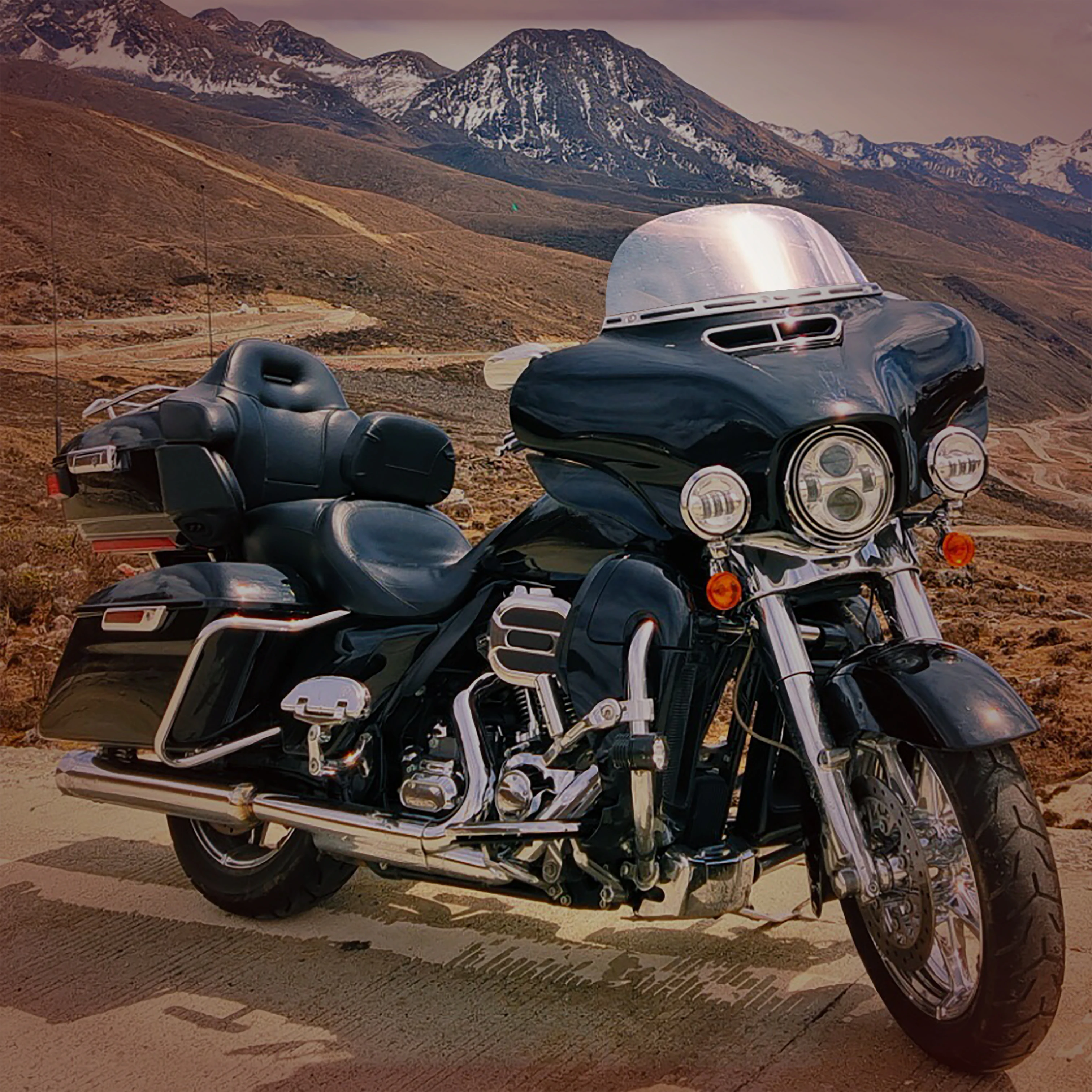 Перегородка для лобового стекла Cafe Racer лобовое стекло Harley 2014 2021|Козырьки от ветра