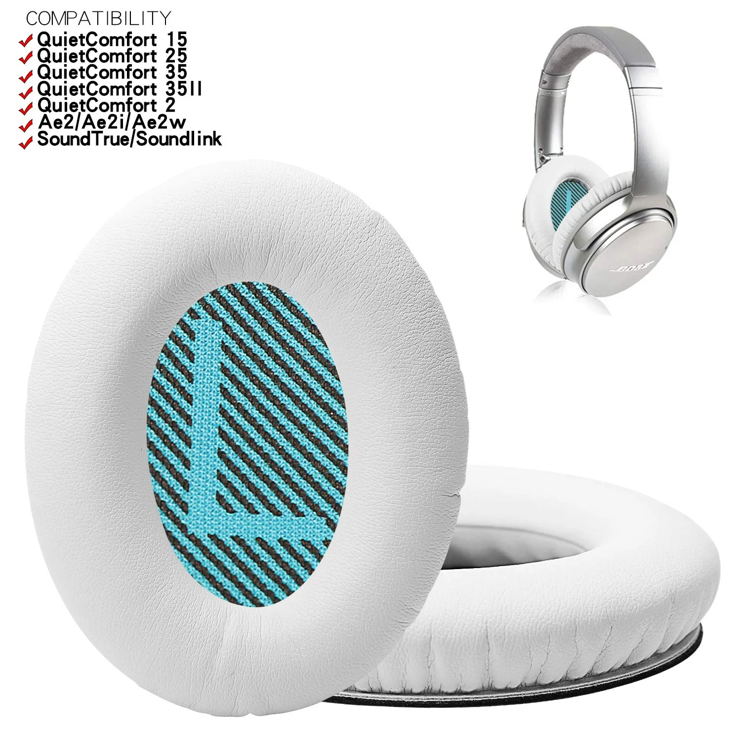 1 пара, сменные амбушюры для Bose 