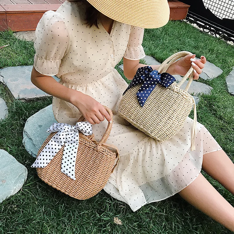 Youda/плетеная солома в винтажном стиле женская пляжная сумка Повседневная простая